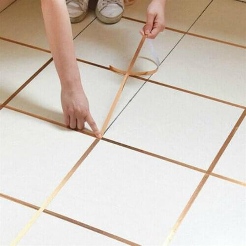 6M Self-adhesive Wallpapers Ceramics Tile Mildewproof Edges Tape Decorative Corner Side Edges Strip LB88