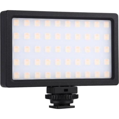 Led Fill Light 100LED 800LM Photography Lamp for DSLR Cameras/Smartphones Camera Light Pocket Portable Photography Fill Light