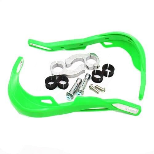 Universal Green Wide Fat Bar Handguards Hand Guards Raptor 7/8'' 22mm Handlebar ATV Dirt Bike Motorcycle