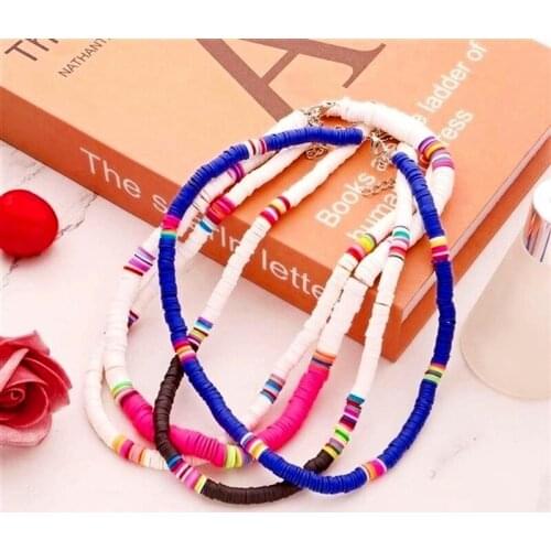 Bohemian Style Trendy Hot Beach Womens Short Necklace Handmade Fashion Jewelry Chain Jewelry