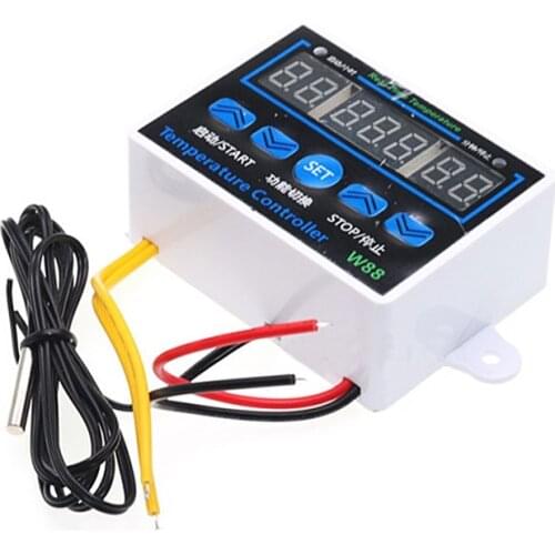 XH-W1411Digital Temperature Controller Egg Incubator Thermostat Controller Regulator Heating Cooling Control Greenhouse planting