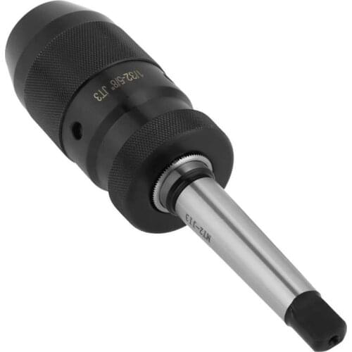 1set #2 drill chuck with thread M10 morse arbor MT2 B10 B12 B16 B18 Automatic Locking Chuck Self Tighten chuck