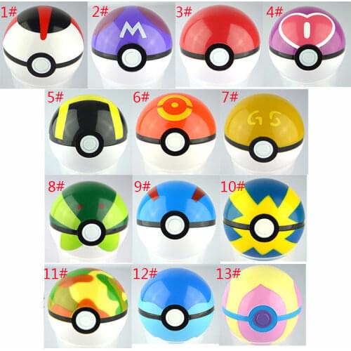 13Pcs balls+ 24pcs Random Figure Inside Figures Toys for childer for Chidren Mini Figure Toys