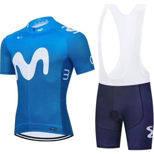 2021 Blue M Cycling Jersey Suit Sportswear Bike Short Set MTB Ropa Ciclismo Mens Short Sleeve Bicycle Shirts Maillot Clothing 20