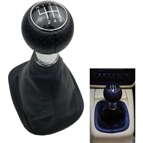 5/6 Speed Gear Shift Knob Lever Head Gaiter Boot Cover For VW Passat B5 B5.5 1998-2004 B5 FL (00-05) 3B B5 3B2 3B5 1996-2000
