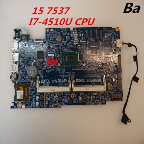 For Dell Inspiron 7537 laptop motherboard integrated graphics card I7-4510U CPU complete comprehensive testing