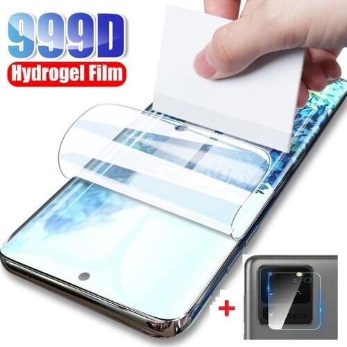Full Cover Hydrogel Film For OPPO Realme 7 X7 6 6i ProScreen Protector For Realme Q2i Q2 Pro Narzo 20a 20 Pro Protective Film