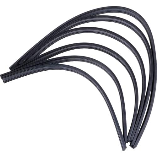 Hot sale 1Pc 17''- 32'' Car SUV Silicone Rubber Universal Frameless Windshield Wiper Wash Blade Refill Soft Replacement