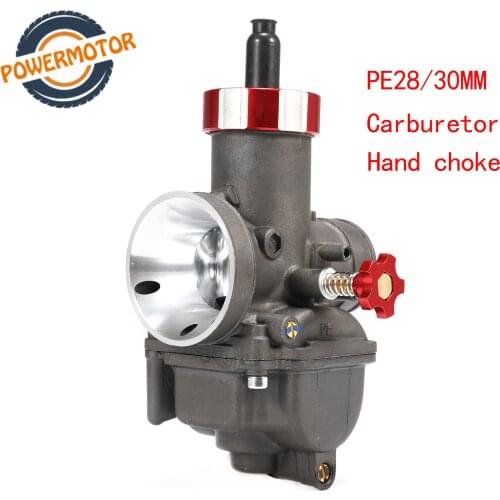 PE28 28mm PE30 30mm Carburetor hand choke Carburador Carb for Keihin Honda CR80 CR80RB CR85 CR85R Kawasaki KSR 110 KX80 KX100