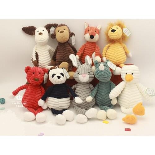 15cm/33cm Soft Stuffed Animals Kids Animal Rabbit Sleeping Cute Cartoon Plush Toy Stuffed Animal Dolls Children Birthday Gift