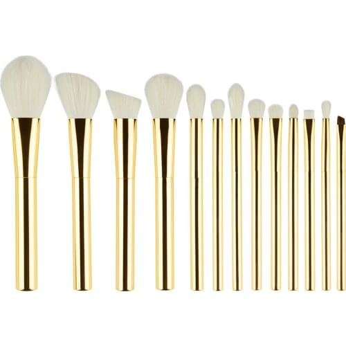 13 Pcs Premium Makeup Brush Kit for Foundation Powder Eye-Shadow Eyebrow Brush