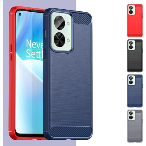For Cover OnePlus 8T Case For Oneplus 8T Carbon Fiber TPU Soft Silicone Protective Phone Cover For OnePlus 8 Nord N10 8T Fundas