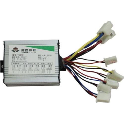 Electric Scooter Motor Brush Speed Controller 24V 350W For Vehicle Bicycle Bike Electric Bike Accessories