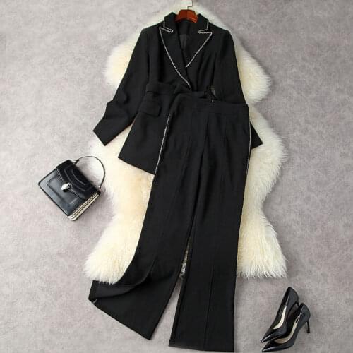 Shyslily Women's Business Trouser Suits
