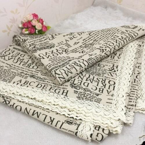 Cotton linen lace tablecloth pastoral Europe style Linen Tablecloth table cloth dining table cover desk towels Dust cloth