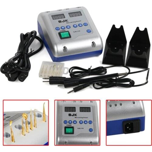 Dental Lab Electric Waxer Carving Knife Machine Contain 6 Wax Tips+2 Pens/Pot Hot Sale A & B TYPE