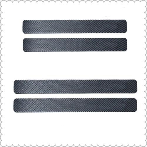 Universal Auto Accessories Threshold protection Stickers for Renault Latitude Laguna Frendzy 20 Megane Kadjar Sand-up Ondelios
