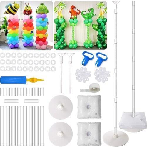 Balloon Arch Set Balloon Column Stand Stick For Wedding Birthday Kids Party Decor Balloons Accessories Balloons Decor Ball