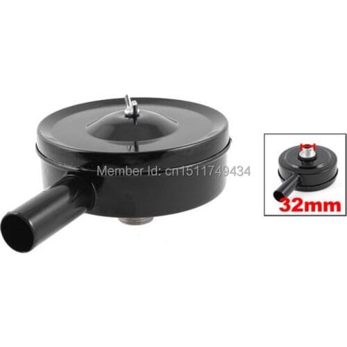 Air Compressor Replacement 32mm Admitting Port Metal Filter Silencer