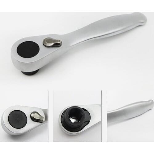 1/4inch Steel Hand Tool Hex Bit Spanner 72 Teeth Mini Square Drive Single Quick Release Socket Wrench Auto Ratchet Repair tools