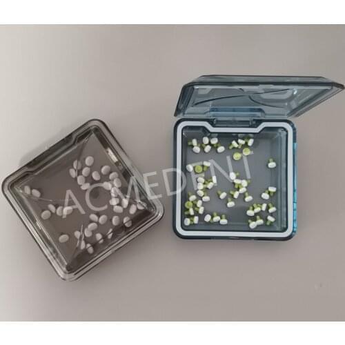 200Pcs FOAM PAD DENTAL COMPOSITE RESIN (ONLY PAD) NON-STICK Dentist Lx100+Sx100