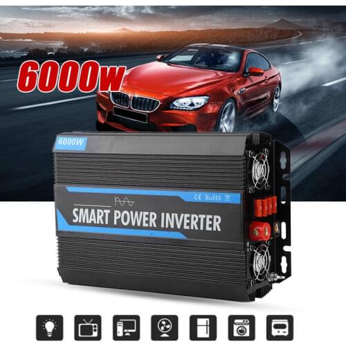 2000W 12V to 220V Pure Sine Wave Inverter Car Power Voltage Inverter Transformer Converter Auto Accessory New Universal