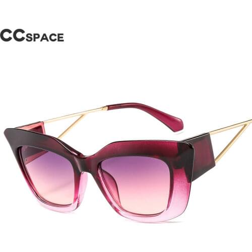 46342 Square Cat Eye Retro Sunglasses Men Women Fashion Shades UV400 Vintage Glasses