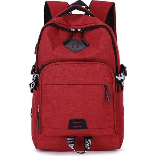 Large Canvas Backpacks SchoolBag for Boys Girls Teen Student High School Backpack Women Men Rucksack USB Charging 2021 New