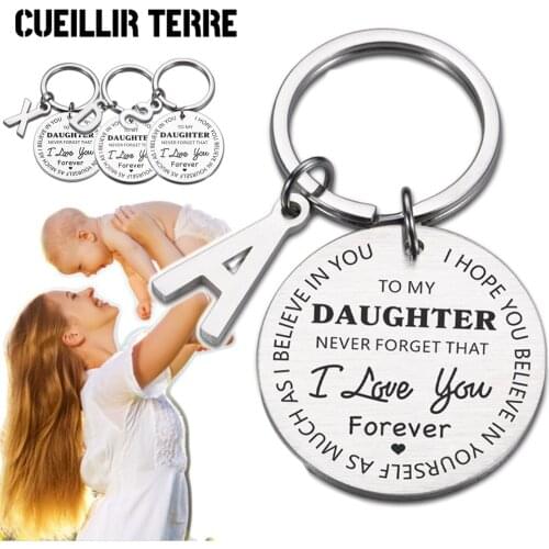 My Son Daughter I Love You Forever Inspirational Gift Keychain for Kids Best Gift Idea for Son Daughter Stocking Stuff Gifts