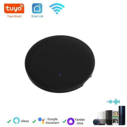 Tuya WiFi IR Remote Control for Air Conditioner TV, Smart Home Infrared Universal Remote Controller For Alexa,Google Home Yandex
