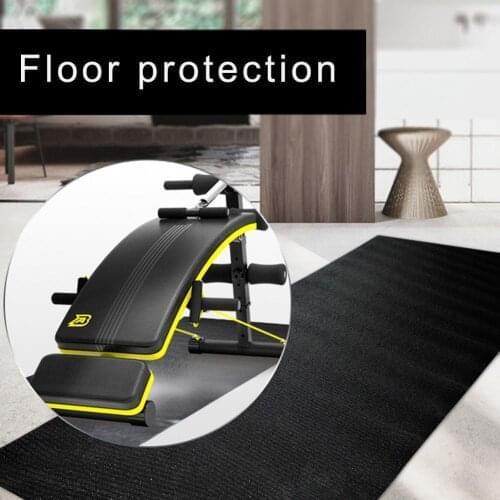 23.6" x 70.8" EVA Exercise Mat Gym Fitness Equipment For Treadmill Bike Protect Floor Mat Running Machine Shock Absorbing Pad