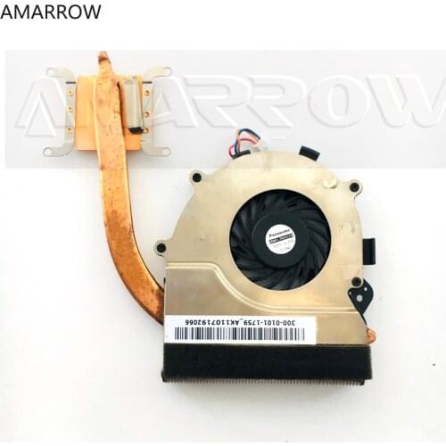 Original laptop heatsink cooling fan cpu cooler For SONY PCG-61713T CB-112T MBX-239 300-0101-1759 300-0001-1759
