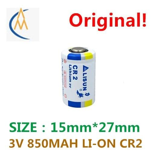 LISUN force hing CR2 polaroid camera golf range finder pet trainer disc brake lock 3 v lithium battery without feet