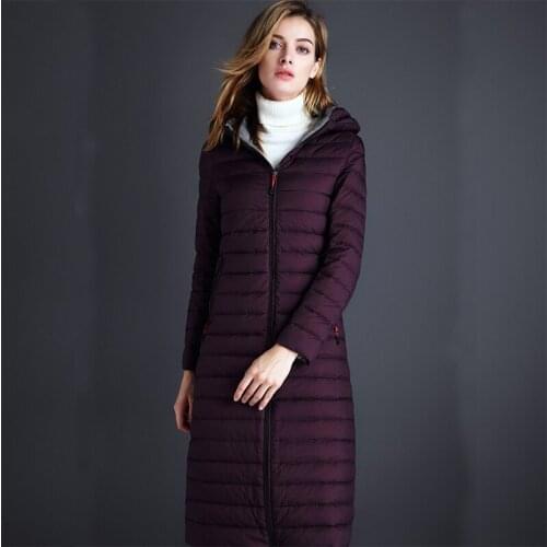 Length Medium Fashionable Down Coat Womens Hooded Warm Jacket Slim Casual Parks Outwear Womens Down Jacket Plus Size 4XL YYJ9