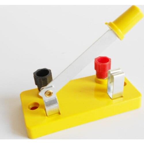 Single pole switch Guillotine Physical electrical circuit for teaching Circuit teaching equipment Random Color