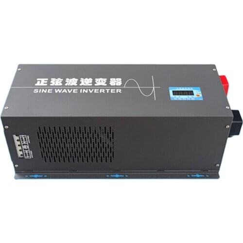 AC to DC pure sine wave inverter with toroidal transformer