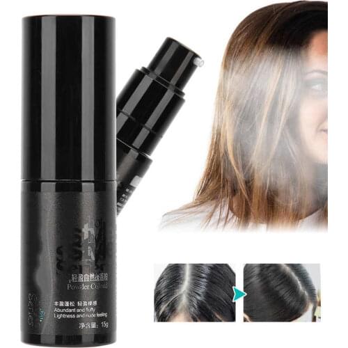 15g Hair Fluffy Powder Oil-Control Mattifying Volume Powder Dry Shampoo Hair Spray Pregnant Women Hair Refreshing Powder Spray