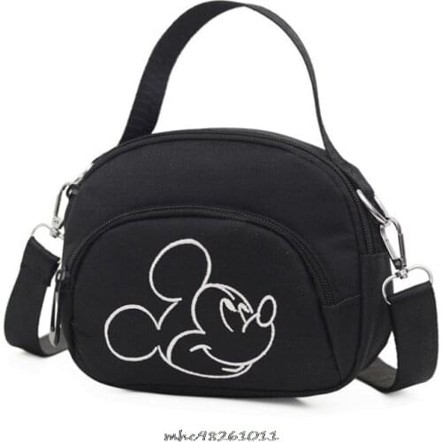 Disney Mickey Mouse Women Shoulder Bag For Girls Boys Fashion Kids Bags Flaps Coins bag Cross Bag Cute Mickey Small Handbag Gift