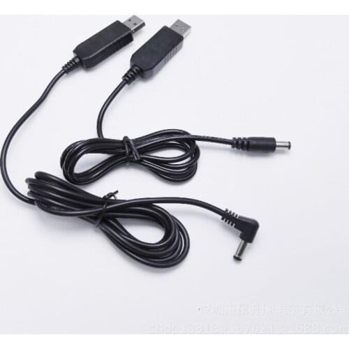 12V Booster Line 5V To 12V 9V USB Switch Wiring Booster Line DC To DC Line Suitable for Router and Other Series Products