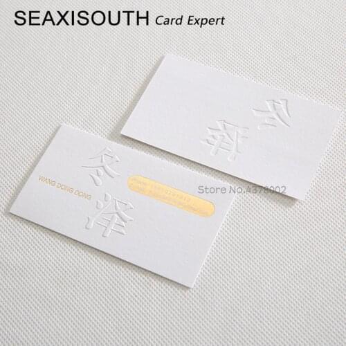 High-end cards professional business cards custom business card printing Esther super white / 350g