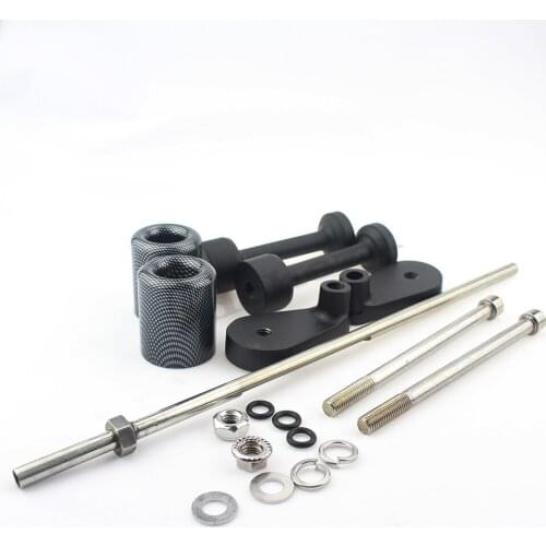 ACZ Motorcycle Derlin Frame Sliders Crash Pads Protector Falling Protectiton For Kawasaki Ninja250 Ninja250R EX250 2008-2013