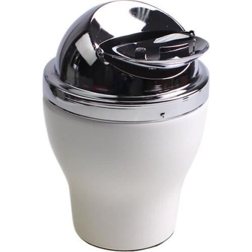 Livin car ashtray stainless steel car ashtray can be directly into the cigarette end LW-Y90