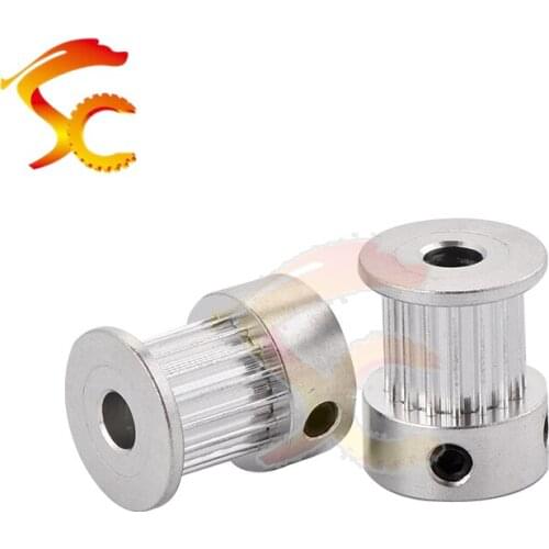 1pcs/Lot 16teeth T2.5 Timing pulley 16 teeth for width 10mm bore 5mm/6mm T2.5 16teeth 3d printer parts Free shipping