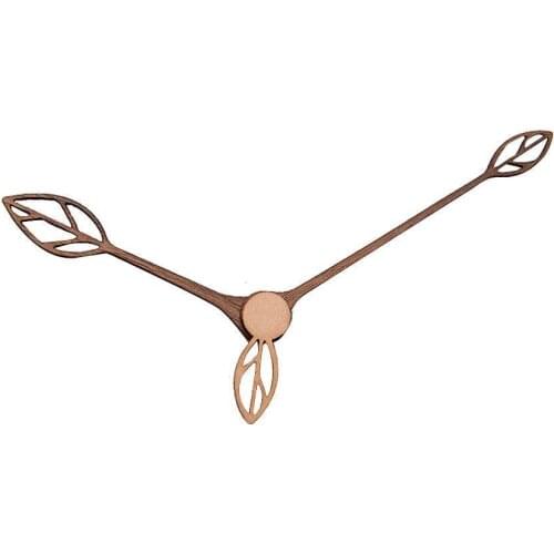 1pcs Creative Wooden Pointers DIY Wall Clock Hands Wood Inch Clock Walnut Needle 10-12 Part Accessories Quartz Replace Cloc I1Y9