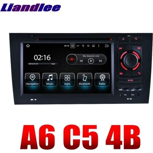 Liandlee Car Multimedia Player NAVI For Audi A6 C5 4B 1997~2004 Car Touch Screen System Radio TV DVD Stereo GPS Navigation