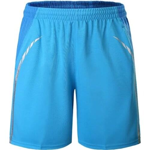 2021 Quick Dry Breathable Adult Men Badminton Shorts Tennis Shorts Sports Running Soccer Table Tennis Pingpong Shorts