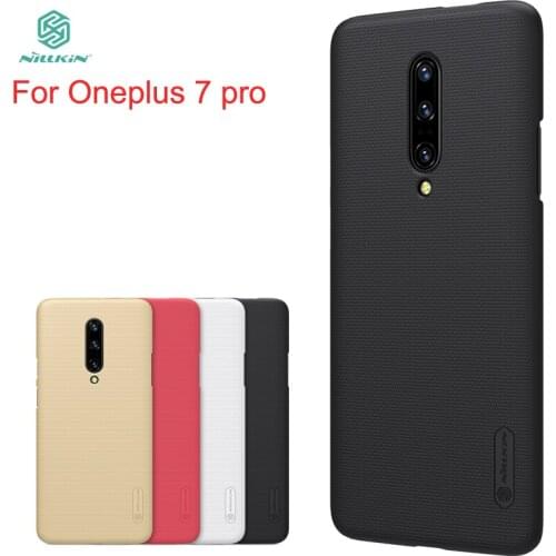 For Oneplus 7 pro Case Cover NILLKIN High Quality Fitted Cases For Oneplus 7 pro Super Frosted Shield For Oneplus 7 pro