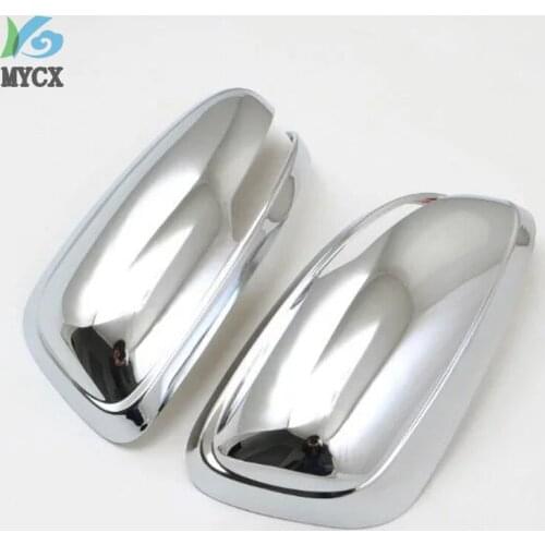 For KIA KX7 2017 2PCS ABS Car Side Door Rearview Mirror Protect Frame cover Trim Car Styling Accessories