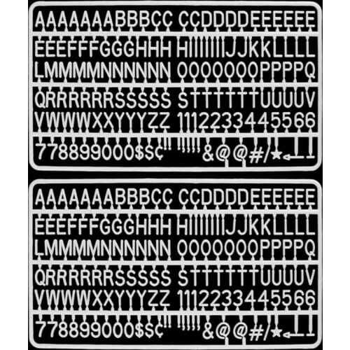 Letter Board Letters Set 300 Numbers Special Characters Words For Felt Changeable Message Signs & Letterboards