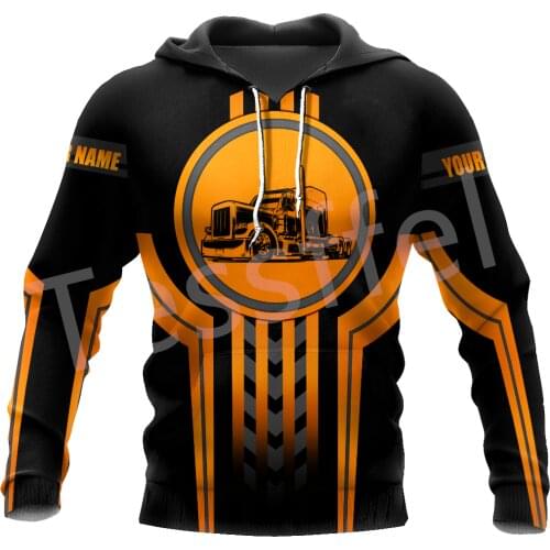 Tessffel Newest Worker Truck Driver Trucker 3DPrint Streetwear NewFashion Tracksuit Harajuku Autumn Funny Hoodies Men/Women B-19